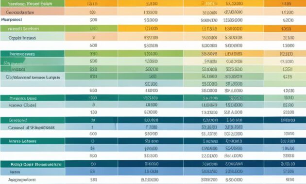 Comparing mortgage lenders